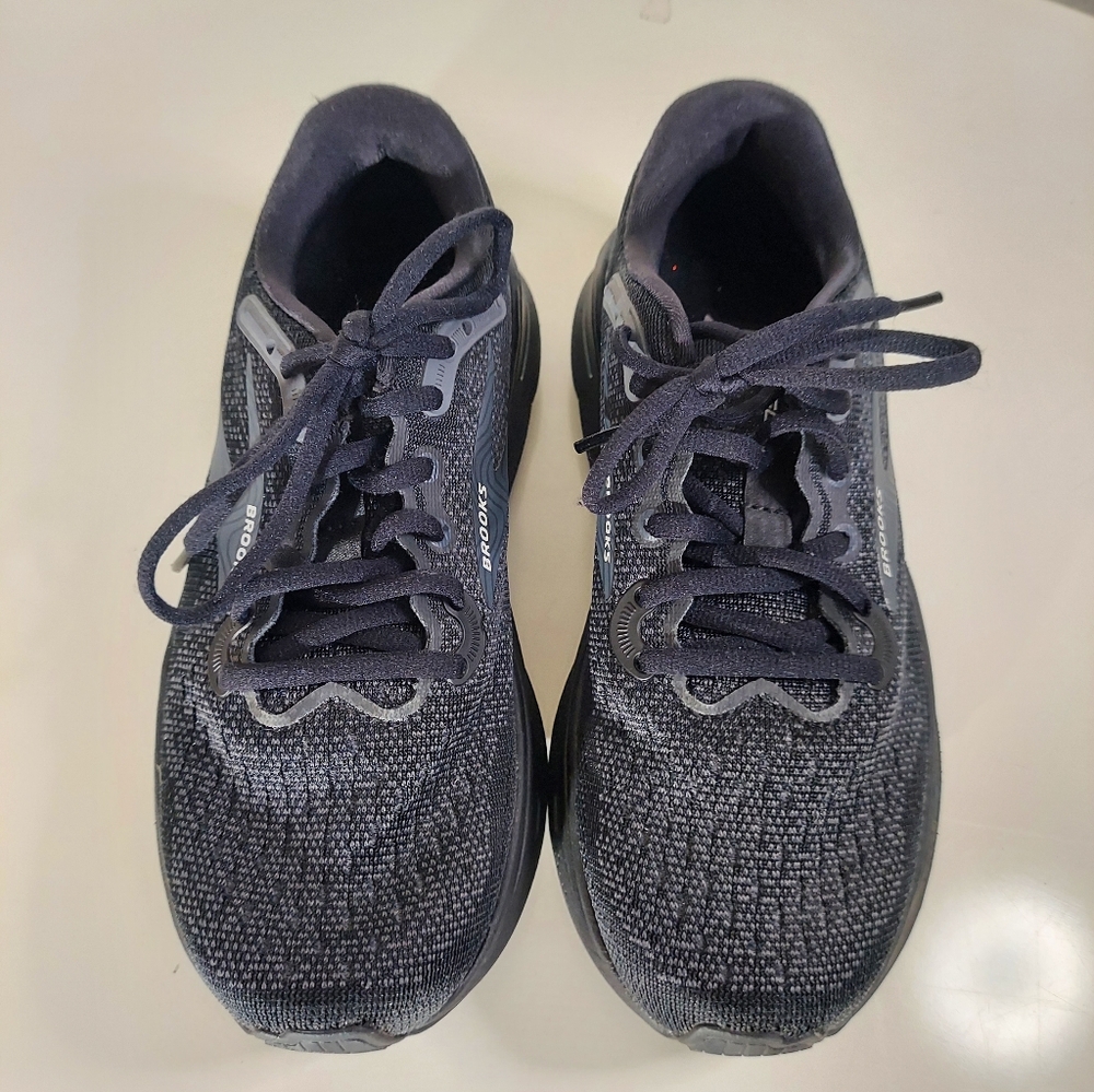 Brooks Ghost Max Black Running/Walking Impact Absorbing Sneakers WM Size USA 6 - Picture 4 of 15